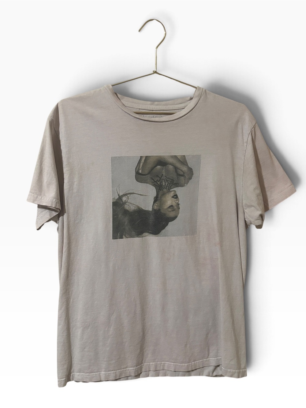 Ariana Grande Thank U Next Graphic Tee White Size M
